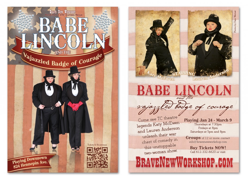 BNW Babe Lincoln show flyer