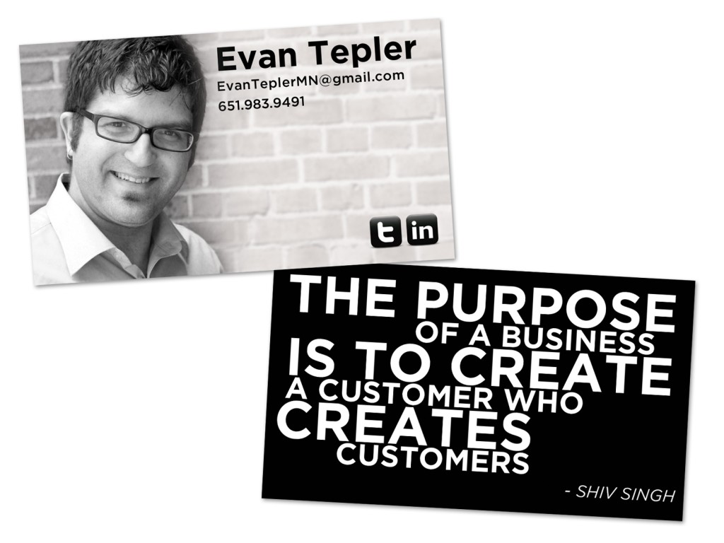 Personal Branding business cards