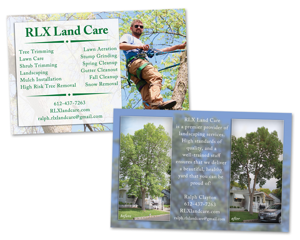 RLX Land Care flyer